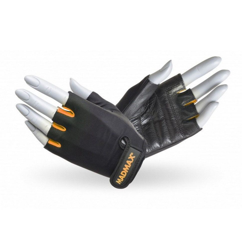 Перчатки для фитнеса Rainbow MadMax MFG-251-ORG_M, Orange, M 17,5-19 см