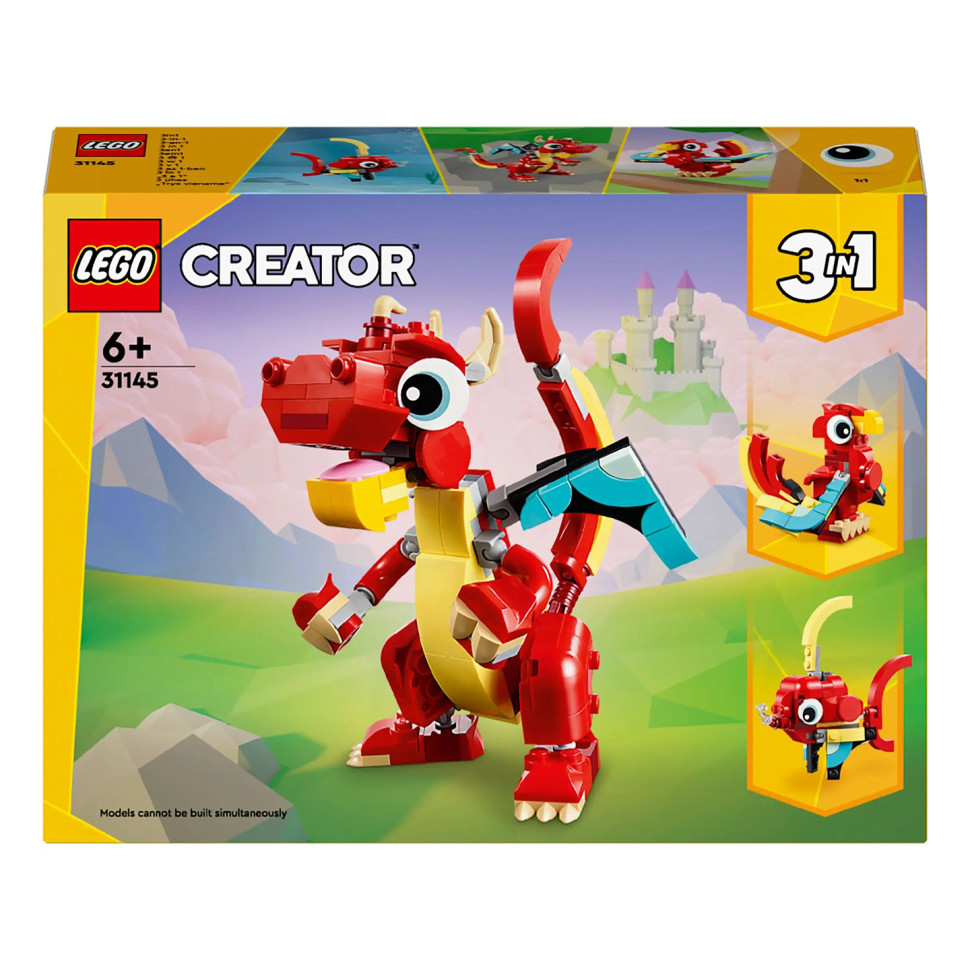 Конструктор Червоний Дракон LEGO 31145, 149 деталей