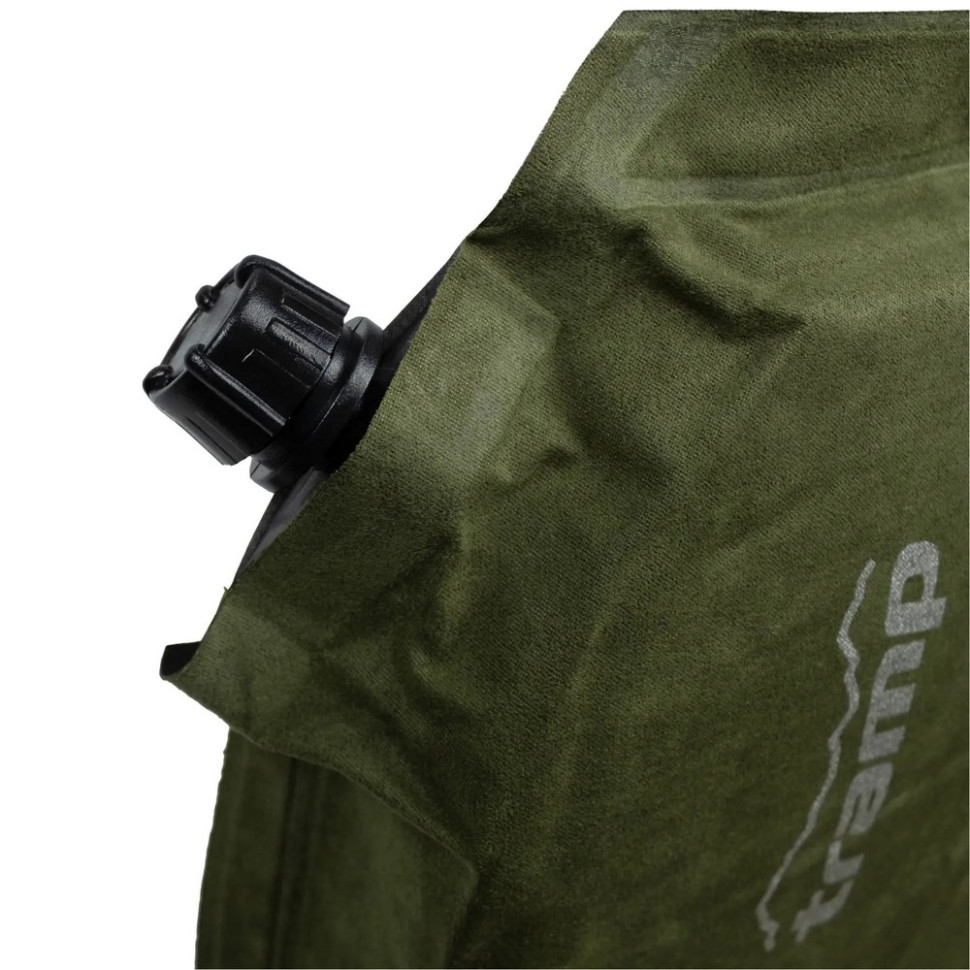 Коврик самонадувающийся COMFORT DOUBLE Tramp UTRI-011-dark-olive 187 х 130 х 5 см