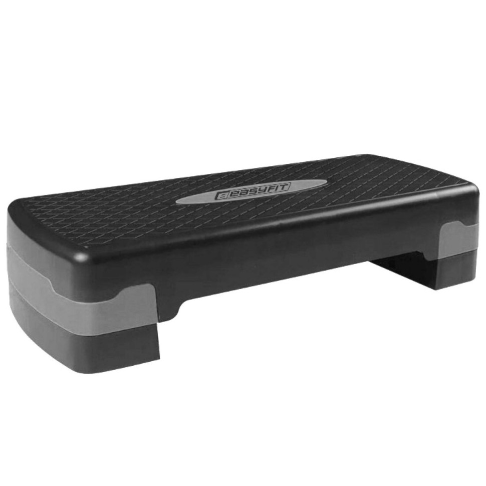 Степ-платформа 2-ступенчатая Step-B EasyFit EF-0540-GY, серая