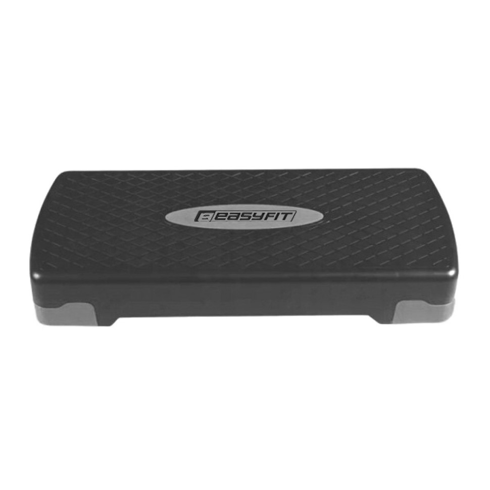 Степ-платформа 2-ступенчатая Step-B EasyFit EF-0540-GY, серая