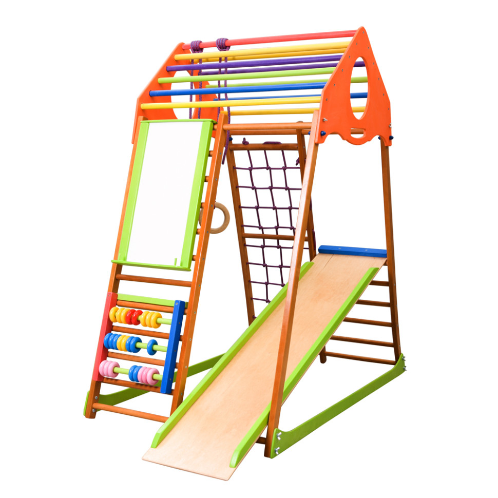 Дитячий спортивний комплекс SportBaby KindWood Plus для дому
