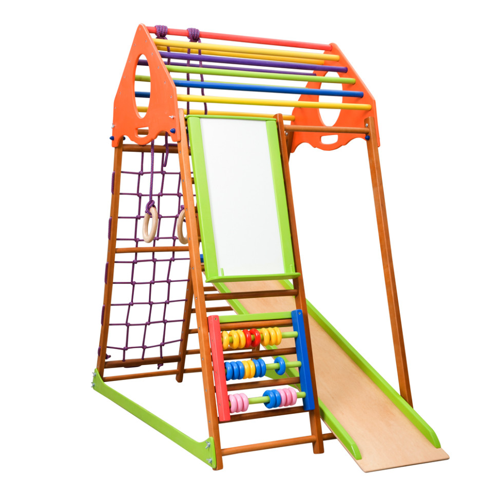 Дитячий спортивний комплекс SportBaby KindWood Plus для дому