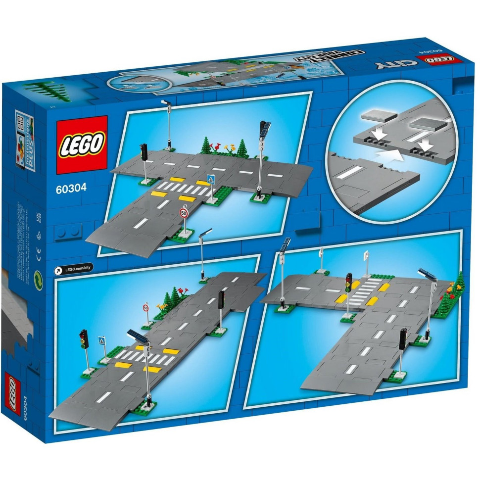 Конструктор LEGO City Town Перекрёсток 60304