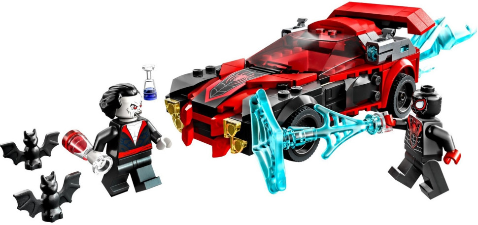 Конструктор LEGO Super Heroes Майлз Моралес против Морбиуса 76244