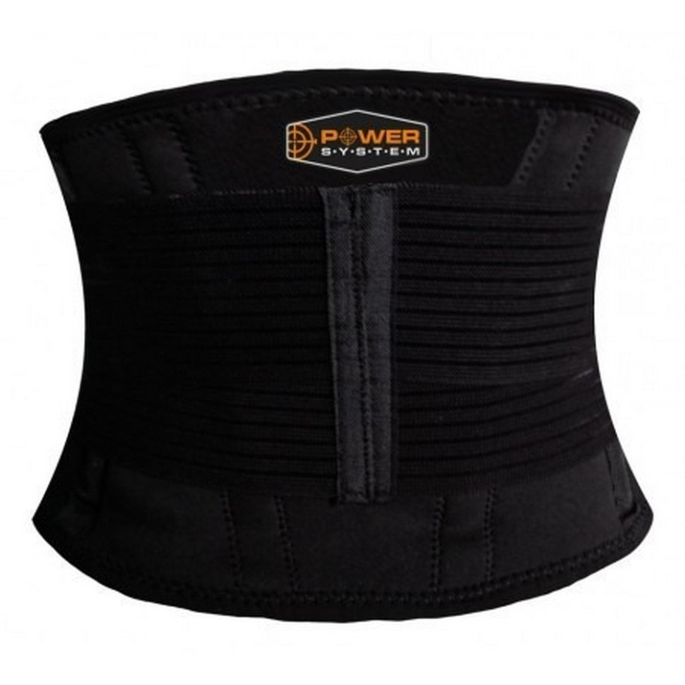 Пояс-корсет для поддержки спины Power System PS-6014_S/M_Black, S/M