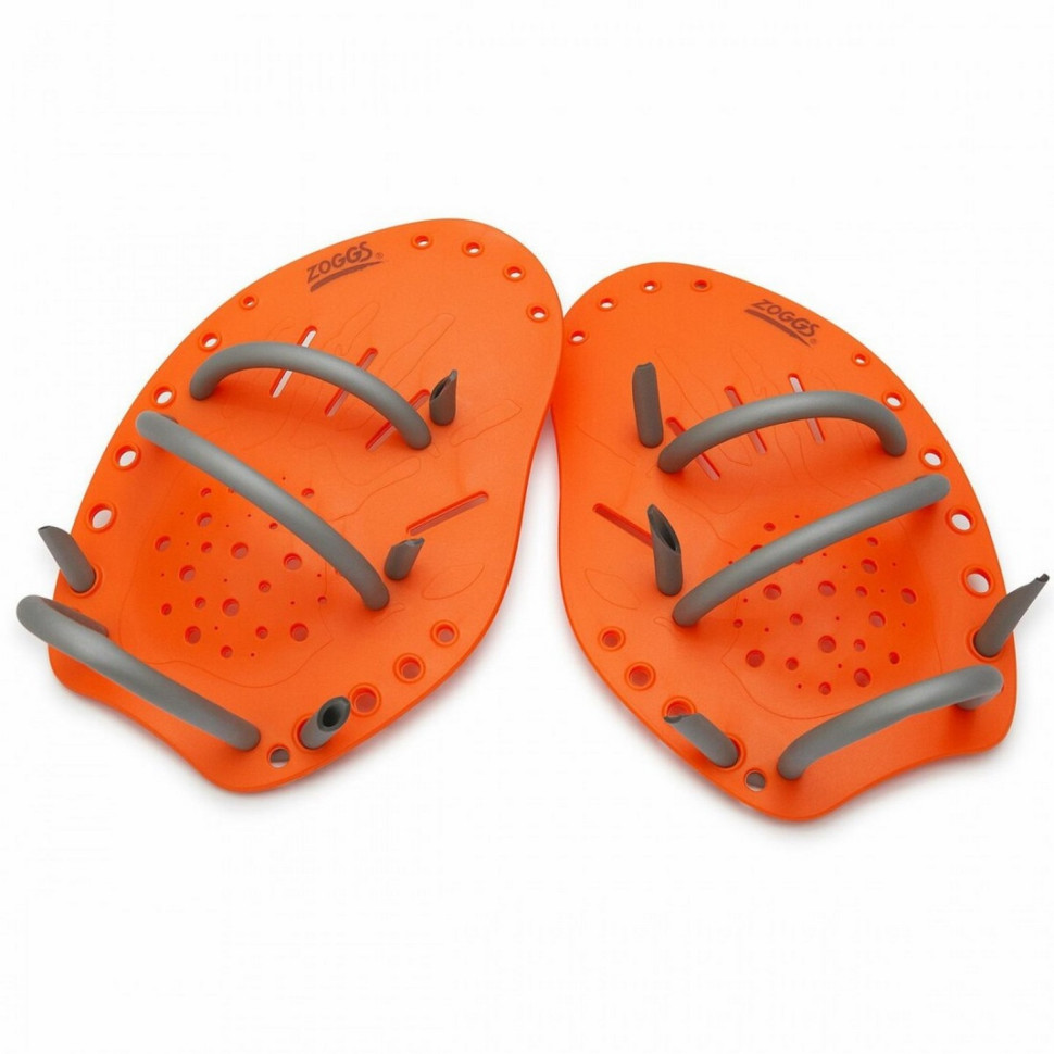 Лопатки для плавания Matrix Hand Paddle Zoggs 301662 оранжевые, M
