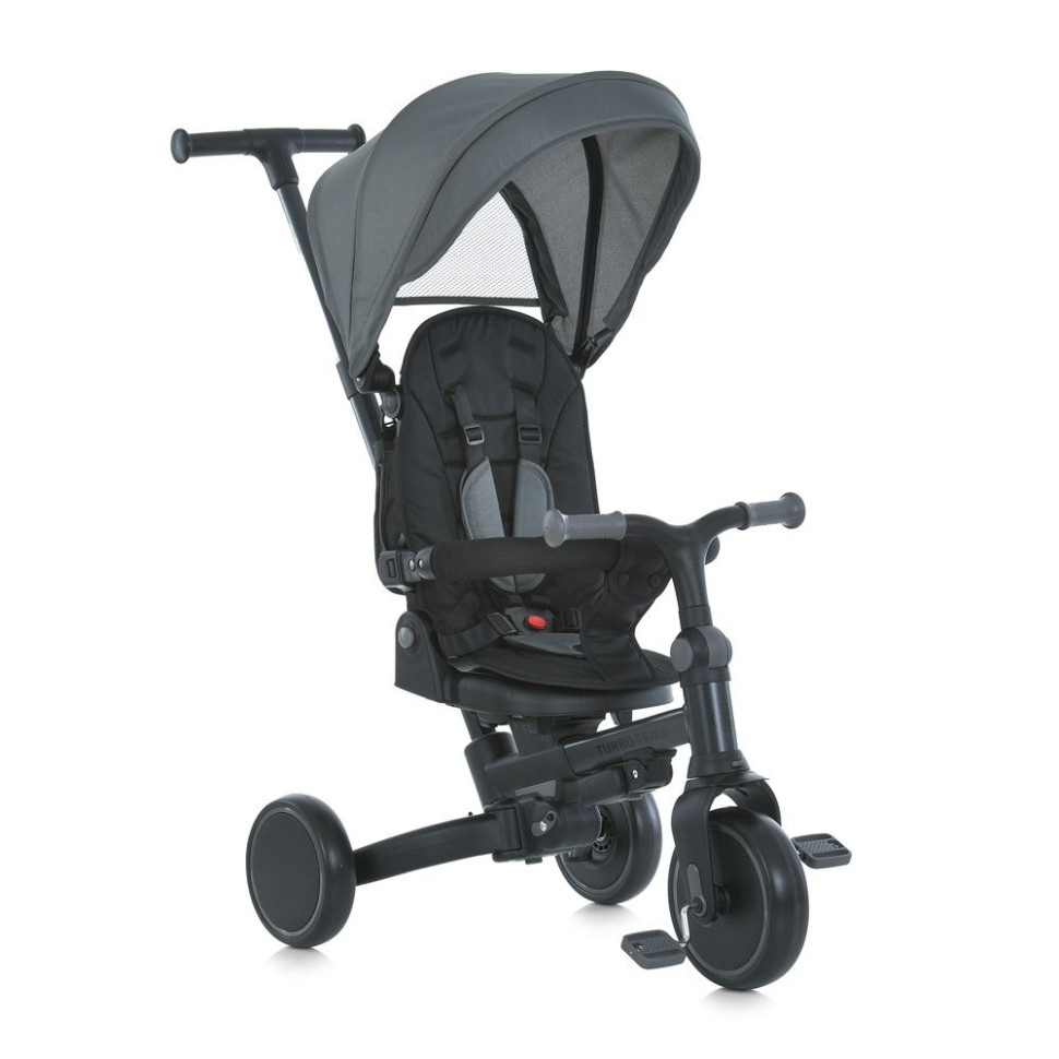 Велосипед детский трехколесный TurboTrike MT 1036 grey, серы
