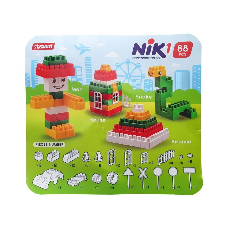 Детский конструктор с большими деталями