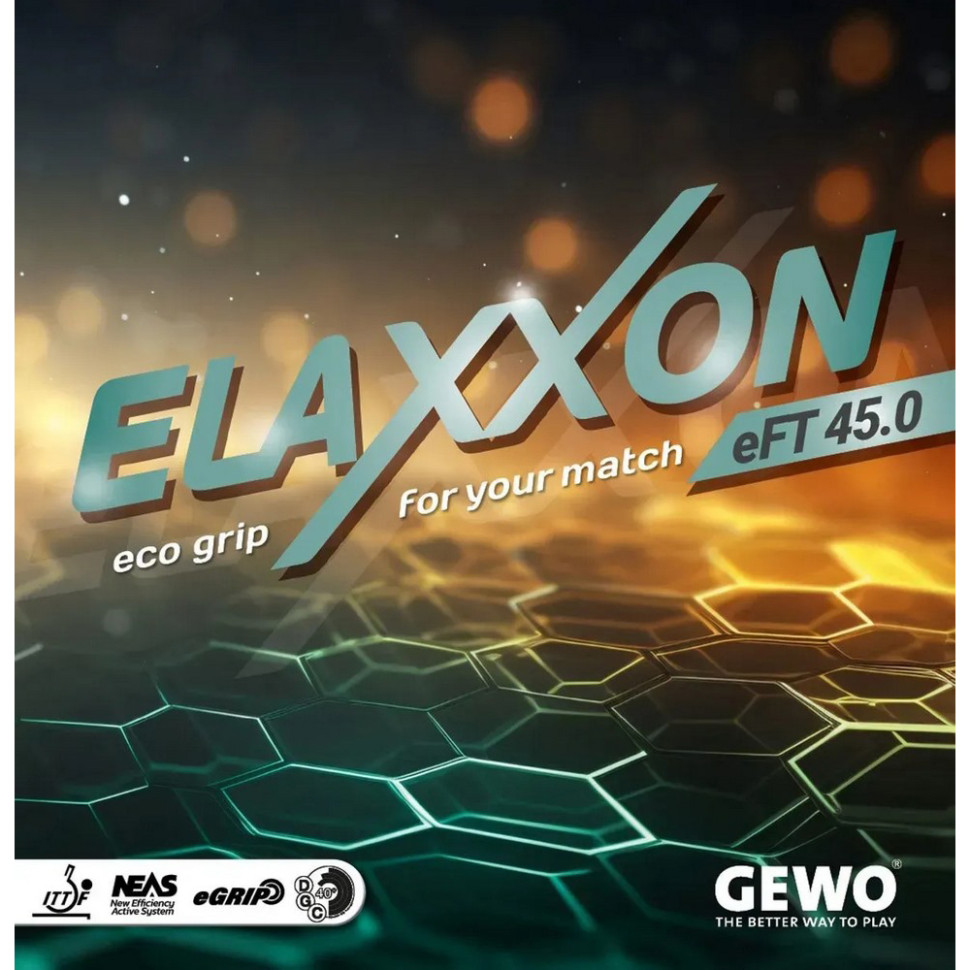 Накладка для ракетки Elaxxon eFT 45.0 2.1 Gewo 931332 black 