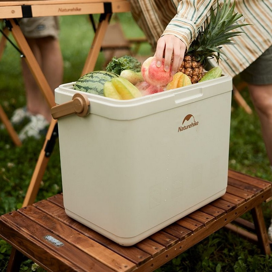 Туристичний холодильник CNK2300BS011 Naturehike 6976023925672, 13 л, бежевий