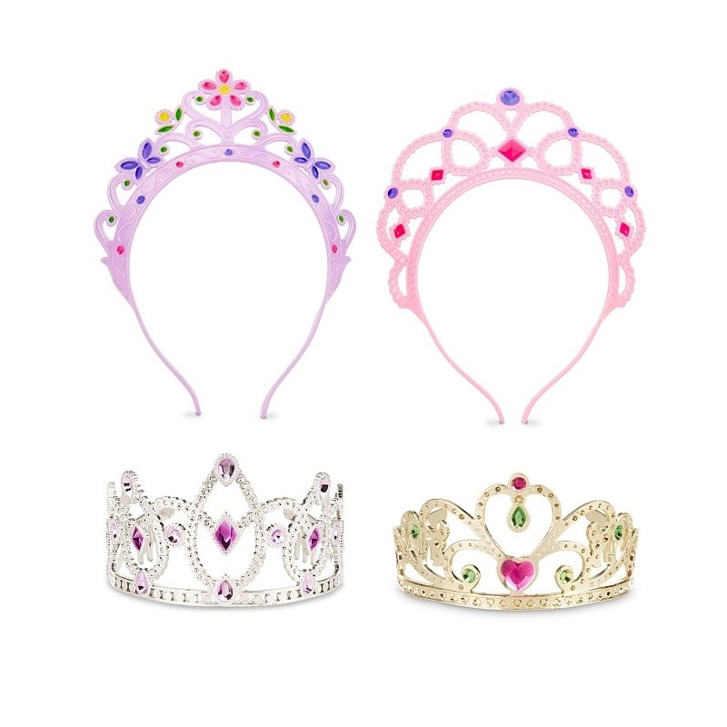 Набір дитячих тіар і корон Melissa&Doug MD18525 золото і срібло