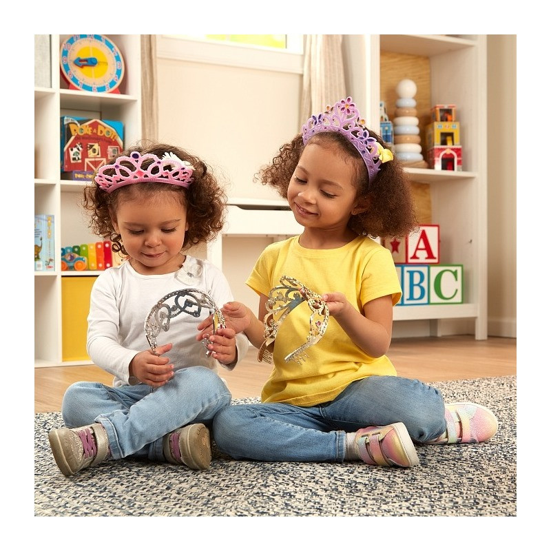 Набір дитячих тіар і корон Melissa&Doug MD18525 золото і срібло