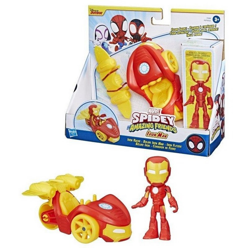 Ігровий набір Spidey And His Amazing Friends Iron Racer Hasbro F7458
