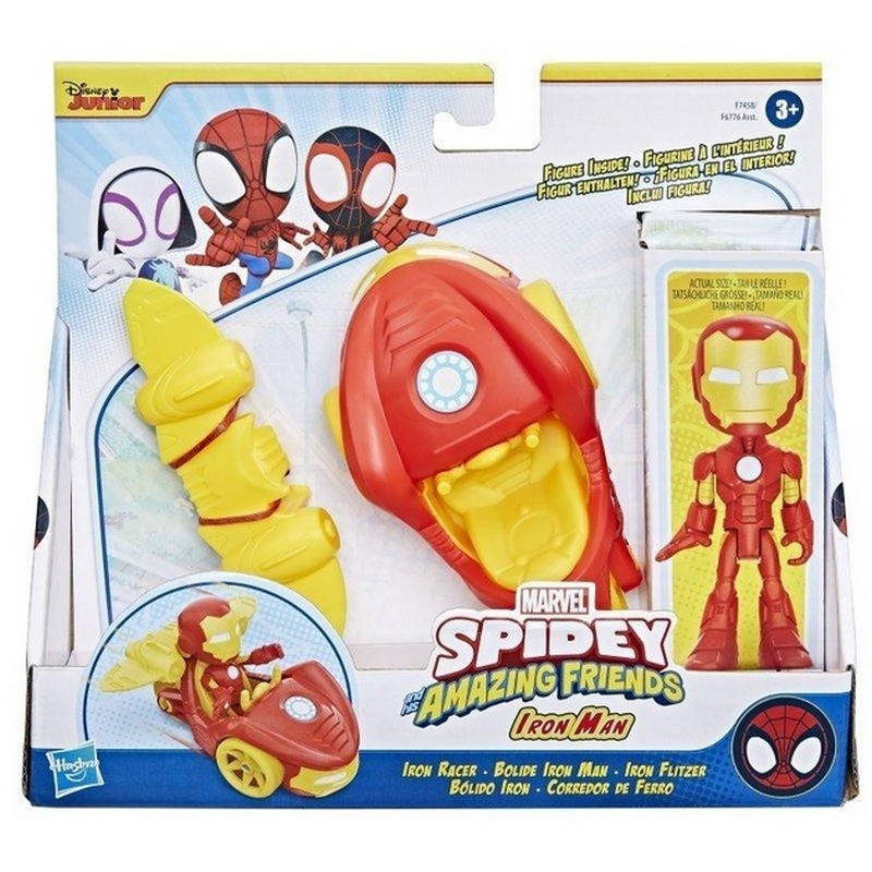 Ігровий набір Spidey And His Amazing Friends Iron Racer Hasbro F7458