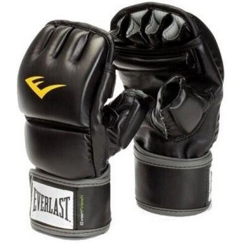 Перчатки MMA WRIST WRAP HB GL Everlast 883341-70-8 черный, L/XL