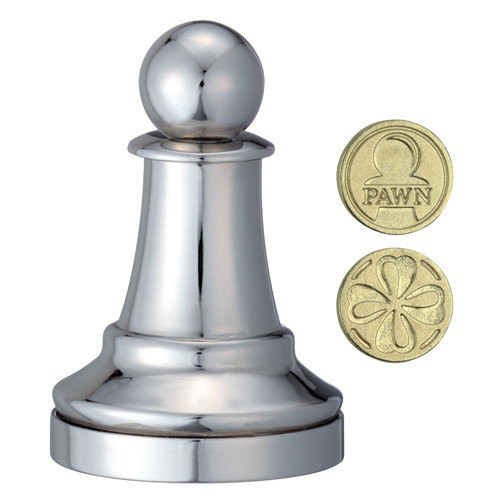 Головоломка Cast Chess Pawn silver Шахматная Пешка Cast Puzzle 473681                               
