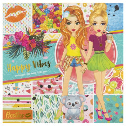 Детский блокнот для дизайна "Happy Vibes" Besties 961034