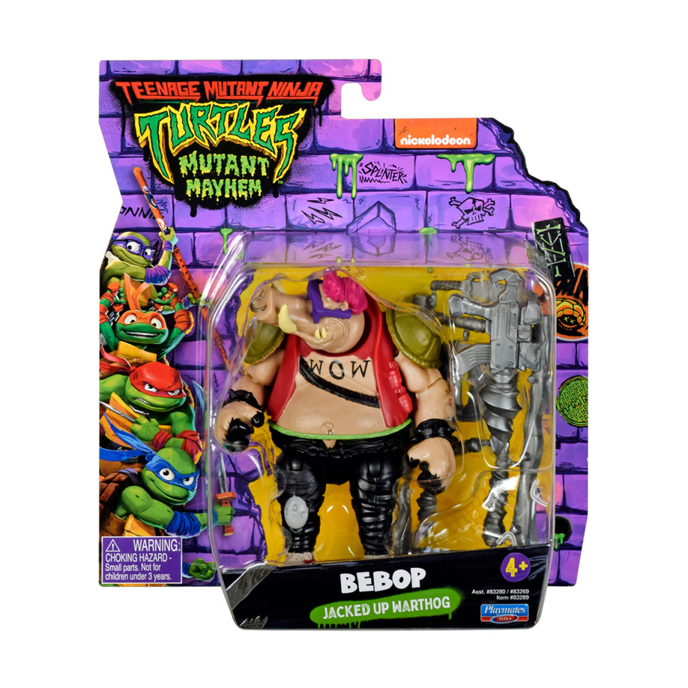 Игровая фигурка БИБОП TMNT 83289 серии «Черепашки-Ниндзя MOVIE III»