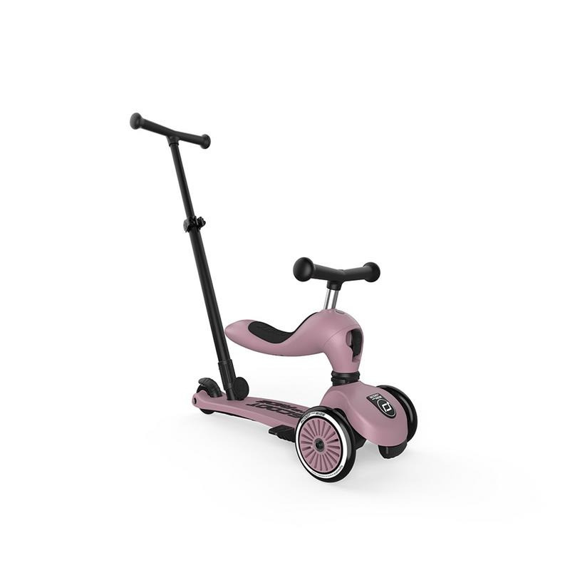 Дитячий триколісний самокат Highwaykick-1 Push and Go Scoot and Ride SR-240527-WILDBERRY