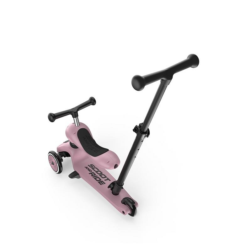Дитячий триколісний самокат Highwaykick-1 Push and Go Scoot and Ride SR-240527-WILDBERRY