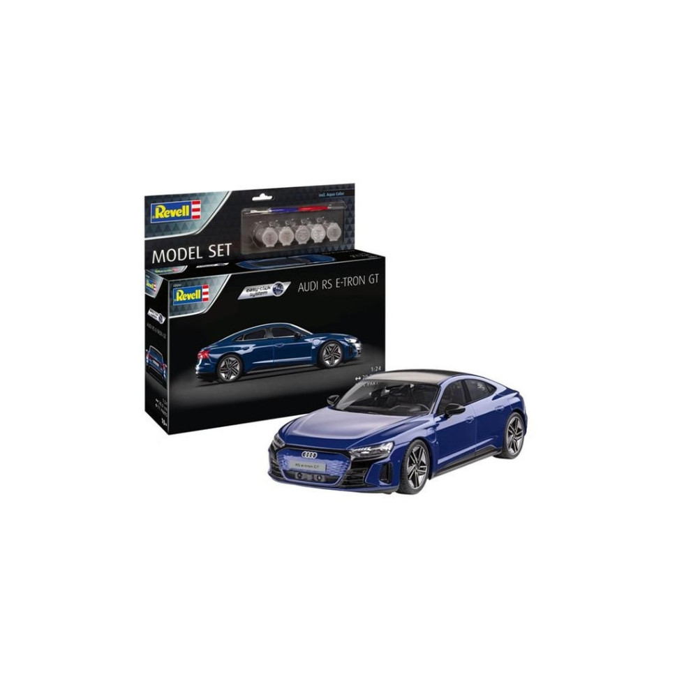 Збірна модель-копія набір Автомобіль Audi e-tron GT Revell RVL-67698 рівень 2, 1:24