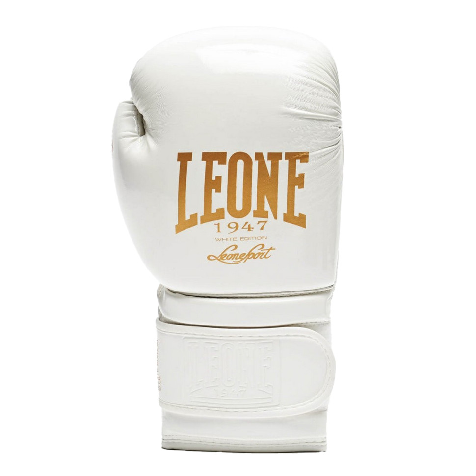 Боксерські рукавиці GN059W Leone GN059W_White_12oz 12 унцій (капа в комплекті)