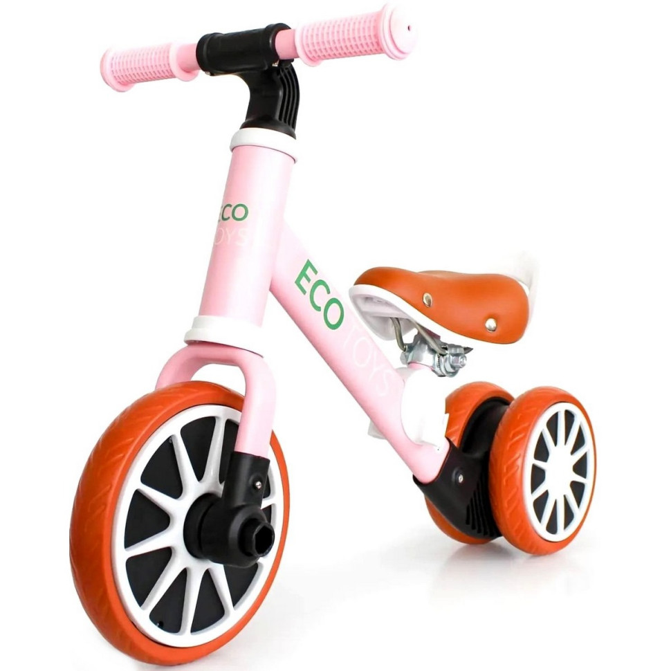 Детский беговел-велосипед 2 в 1 ENERGY Ecotoys LC-V1307 PINK