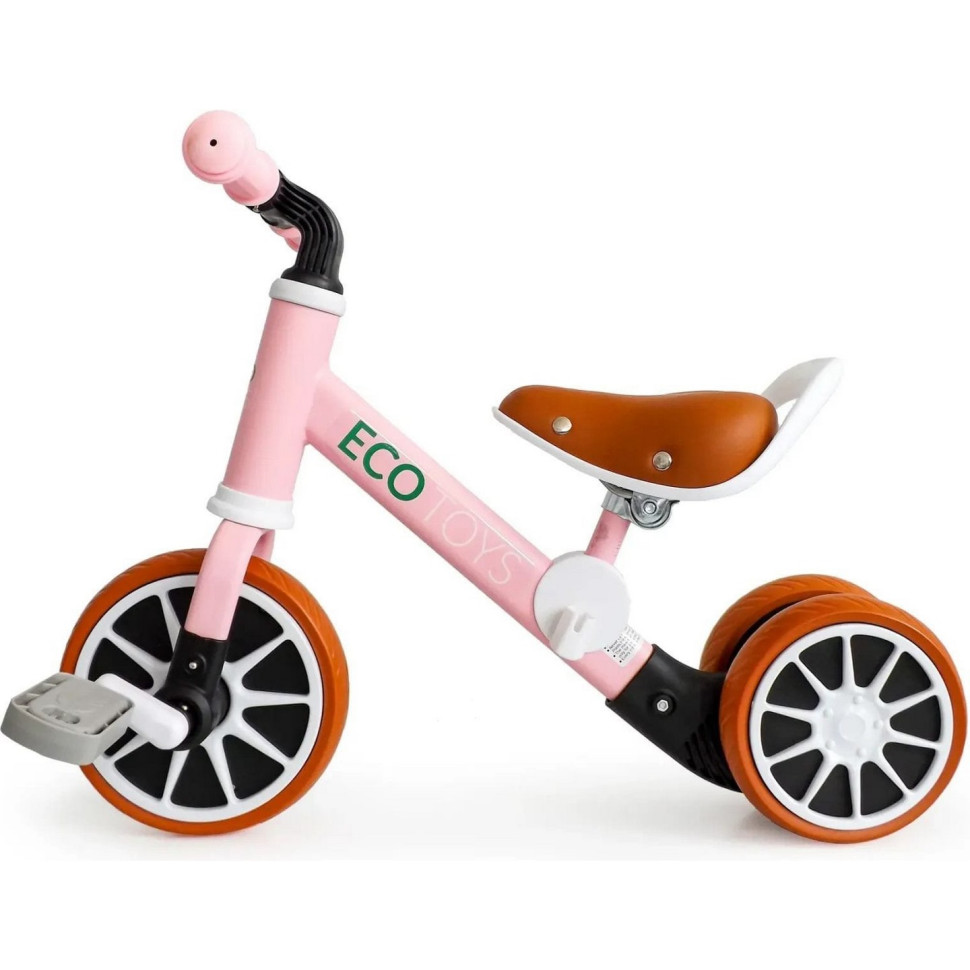 Детский беговел-велосипед 2 в 1 ENERGY Ecotoys LC-V1307 PINK