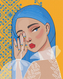 Картина по номерам "Несокрушимая ©mosyakart" Идейка KHO4907, 40х50 см                                                    