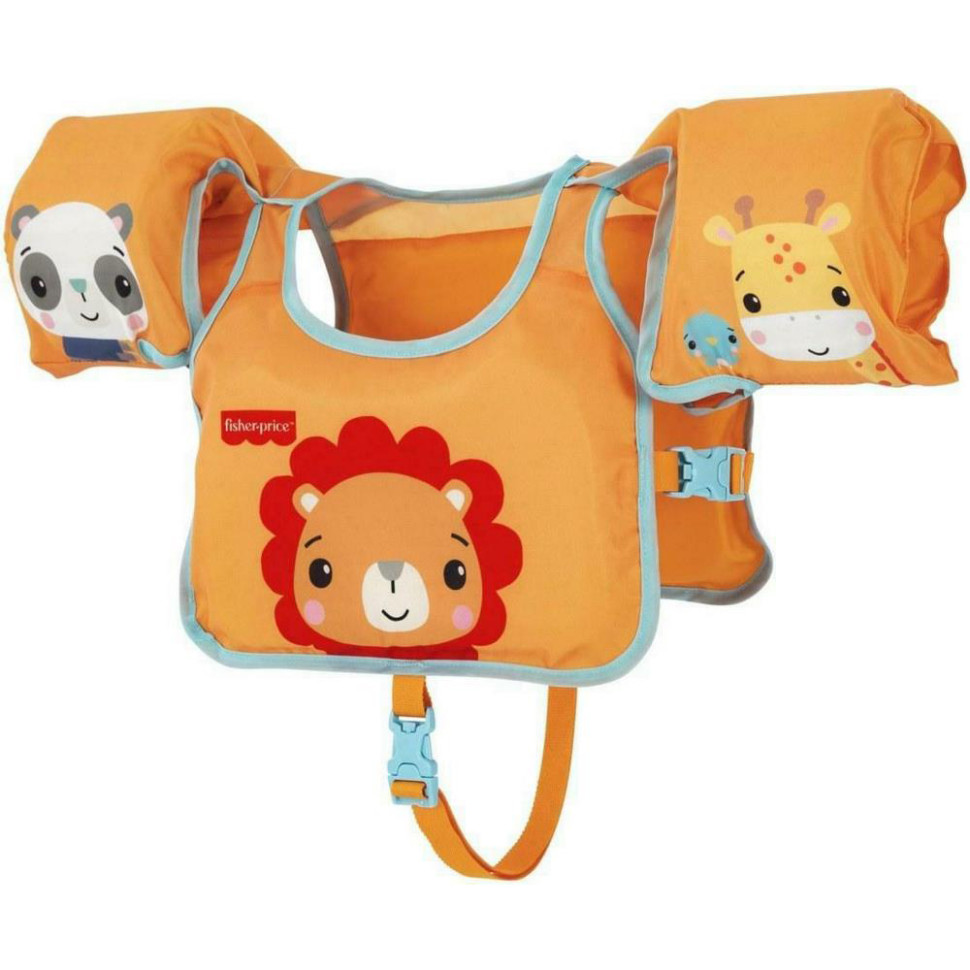 Жилет для плавания Fisher-Price Swim Pal Aqua Speed 93522 желтый 18-30 кг