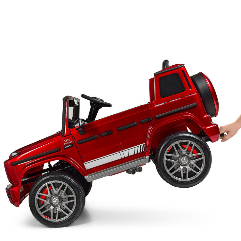 Дитячий електромобіль Джип Bambi M 4180EBLRS-3 Mercedes-Benz до 30 кг