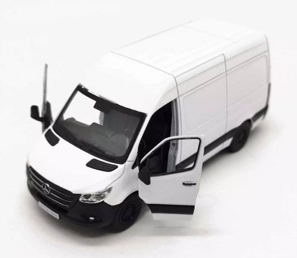 Автобус игрушечный MERCEDES-BENZ 5 Kinsmart KT5426W инерционная, 1:48