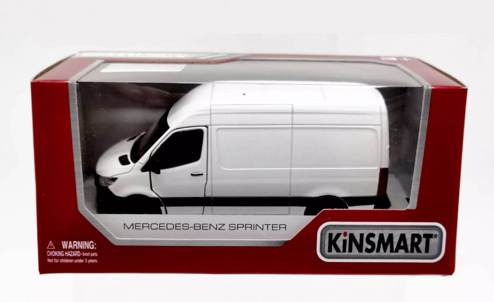 Автобус игрушечный MERCEDES-BENZ 5 Kinsmart KT5426W инерционная, 1:48
