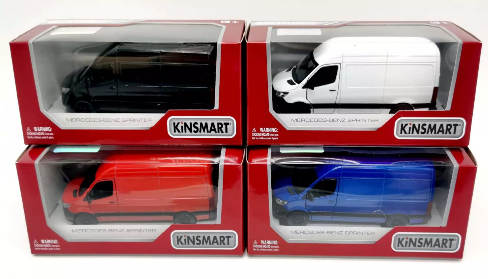 Автобус игрушечный MERCEDES-BENZ 5 Kinsmart KT5426W инерционная, 1:48