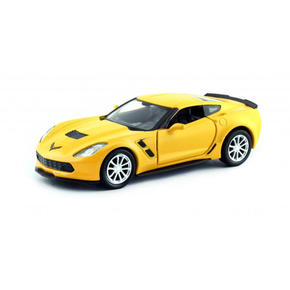 Инерционная машинка  CHEVROLET CORVETTE C7 Uni-fortune 554039М(С) масштаб 1:32