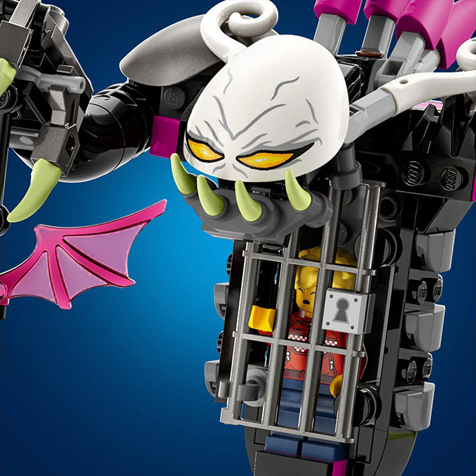 Конструктор Lego DREAMZzz Гримкипер – монстр с клеткой 71455, 274 детали