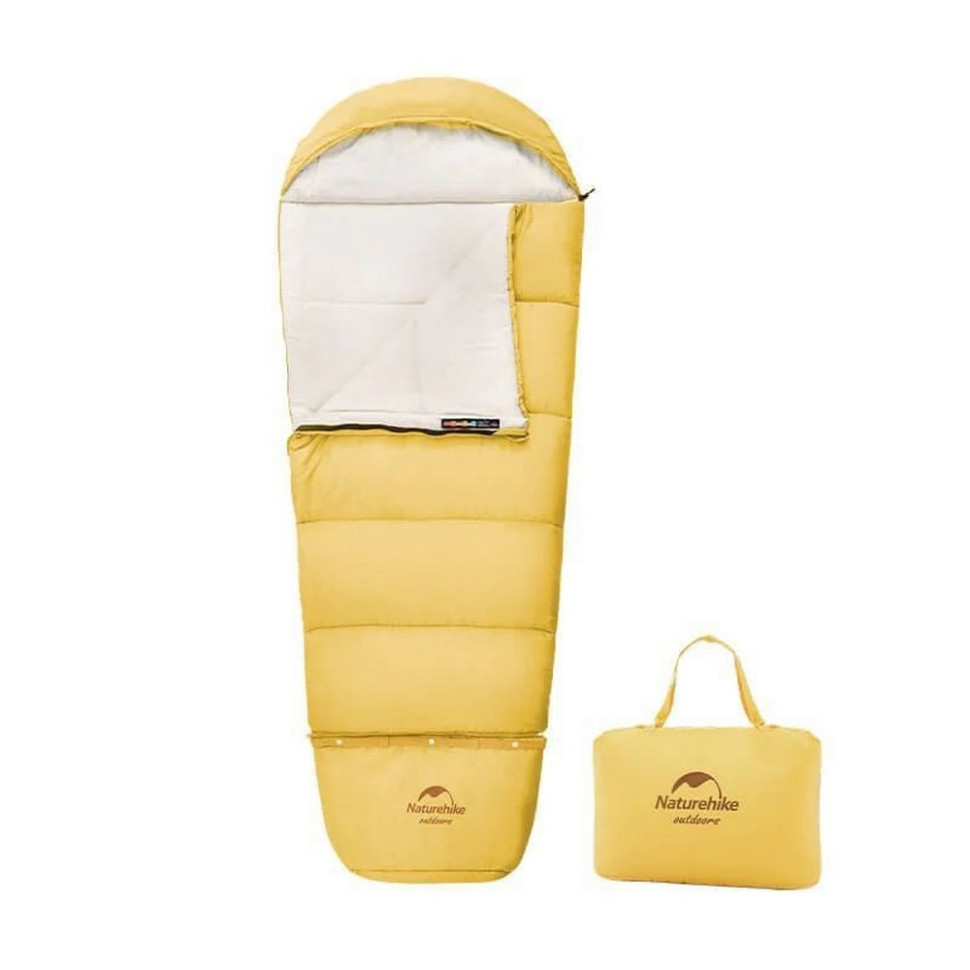 Спальник дитячий С300 NH21MSD01 Naturehike 6927595774656 жовтий