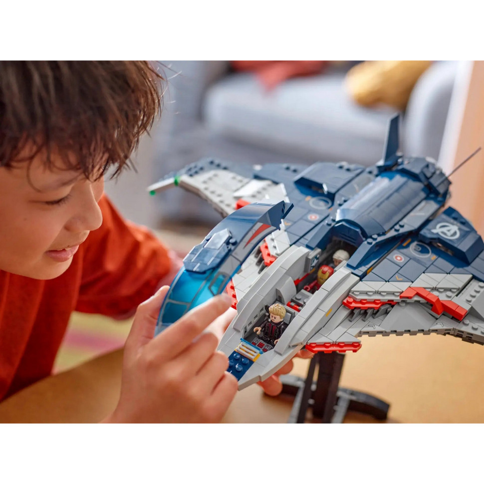 Конструктор Super Heroes Месники: Ера Альтрона Квінджет LEGO 76325, 1131 деталь