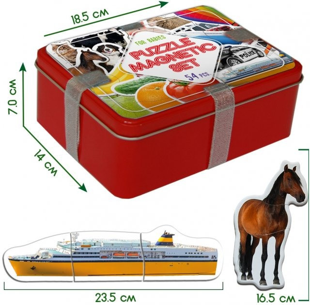 Набір магнітних пазлів