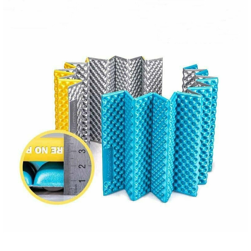 Коврик складной IXPE Thickened NH20FCD07 Naturehike 6927595748084, алюминиевая пленка, 25 мм, желтый
