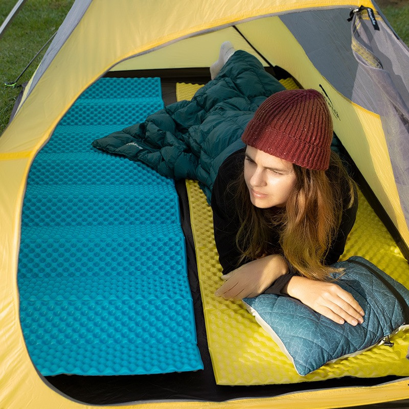 Коврик складной IXPE Thickened NH20FCD07 Naturehike 6927595748084, алюминиевая пленка, 25 мм, желтый