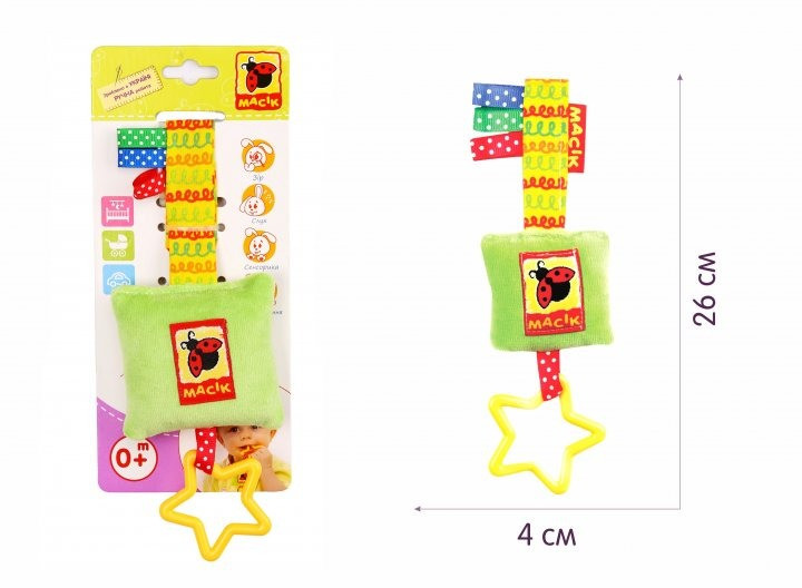 Игрушка-подвеска на липучке Macik МС 110603-01