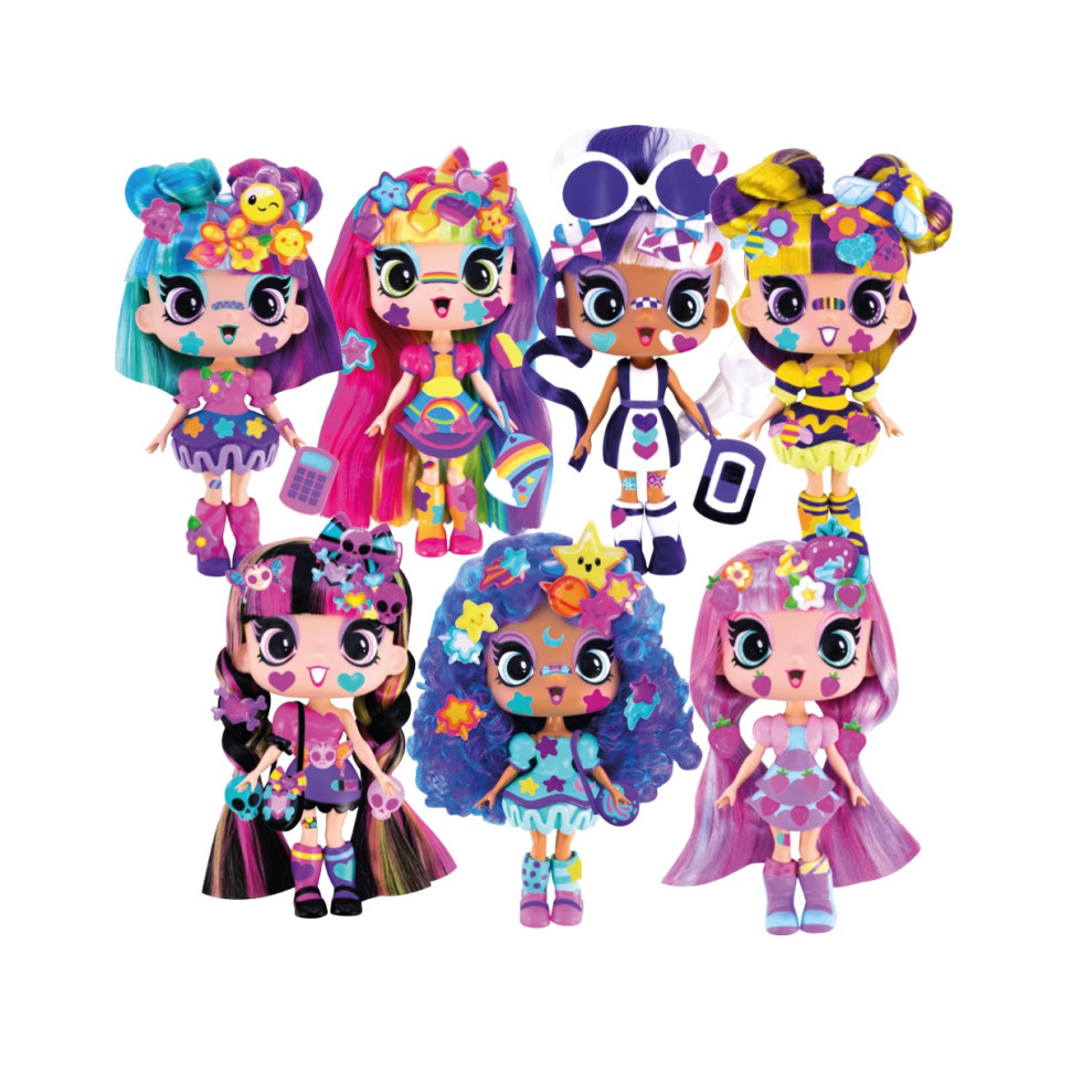 Ігровий набір з лялькою РІЗНОКОЛЬОРОВИЙ СЮРПРИЗ DECORA GIRLZ D1000