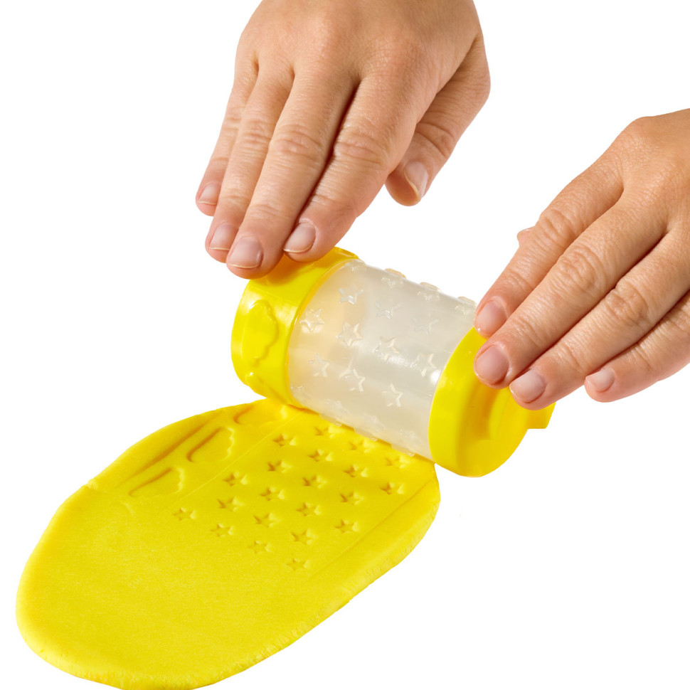 Незастигаюча маса для ліплення в баночці Wonder Factory 595120(Yellow) 5x5x8 см