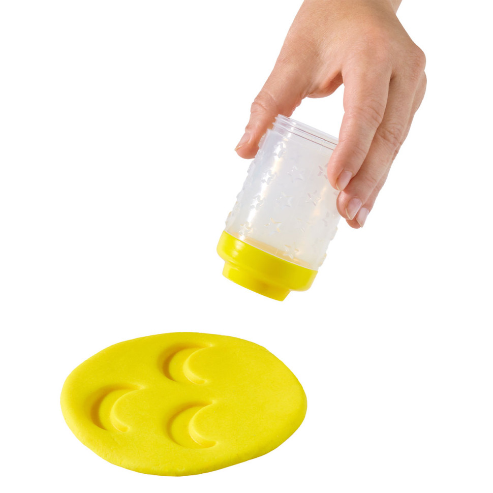 Незастигаюча маса для ліплення в баночці Wonder Factory 595120(Yellow) 5x5x8 см