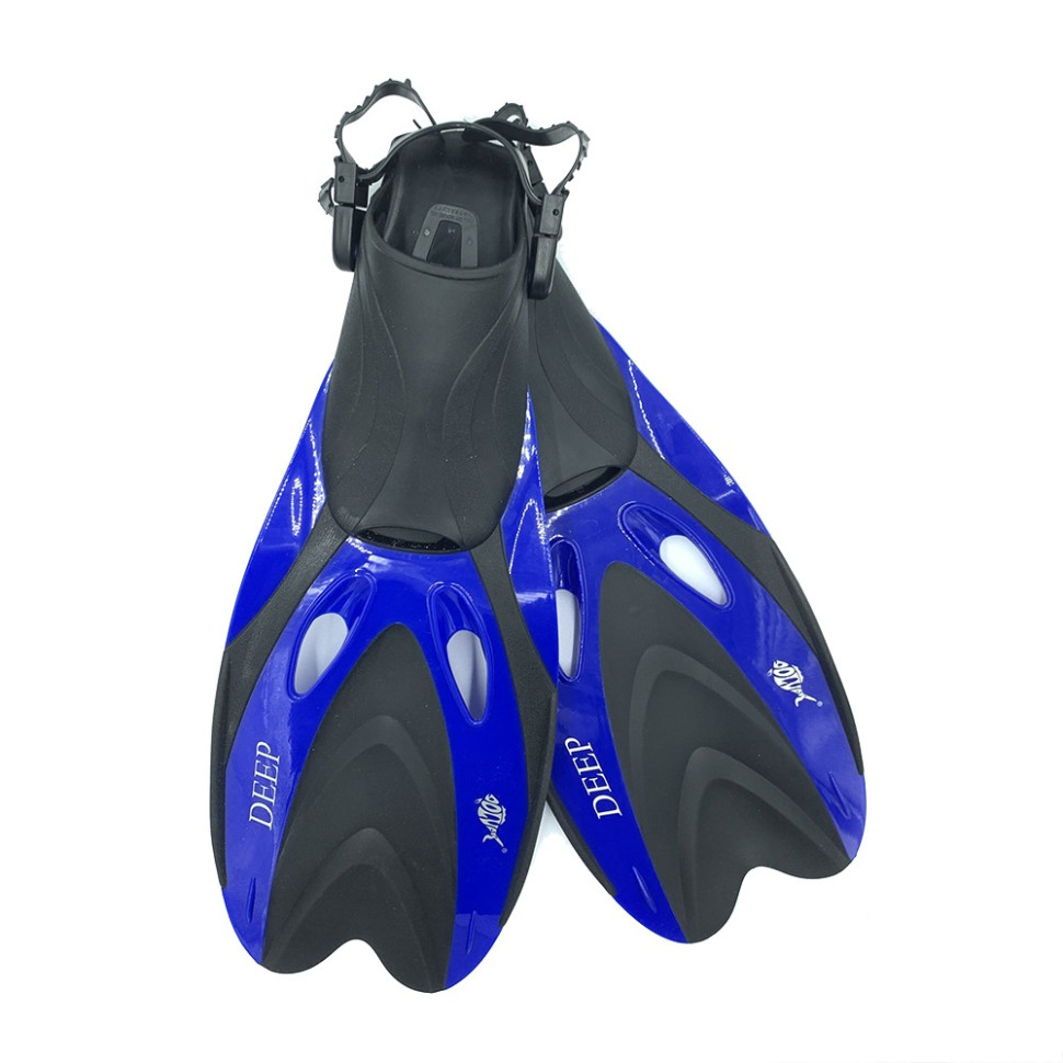 Ласти з відкритою п'ятою DLV Deep Newt NE-66-43-46-B розмір L/XL 43-46 сині
