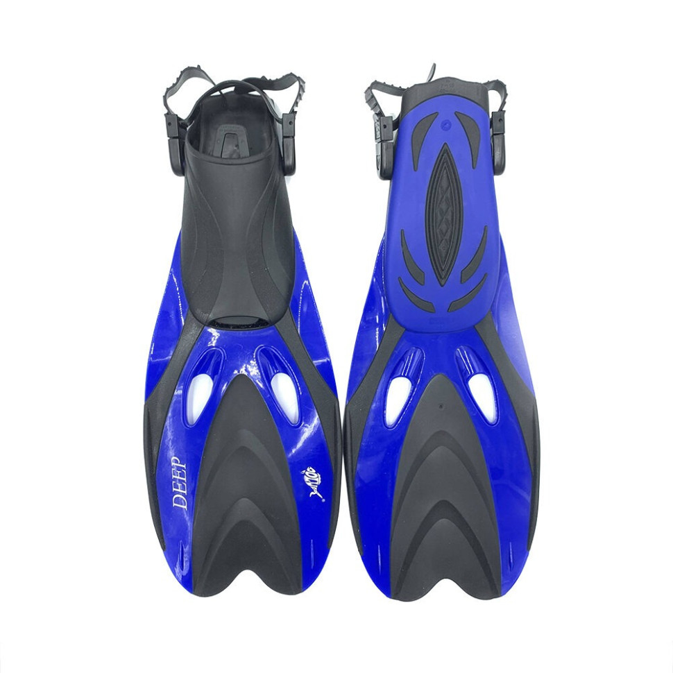 Ласти з відкритою п'ятою DLV Deep Newt NE-66-43-46-B розмір L/XL 43-46 сині