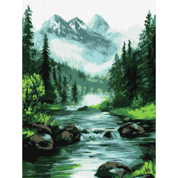 Картина по номерам "Таинственный источник" Идейка KHO6371, 30х40 см Картина по номерам "Таинственный источник" Идейка KHO6371, 30х40 см