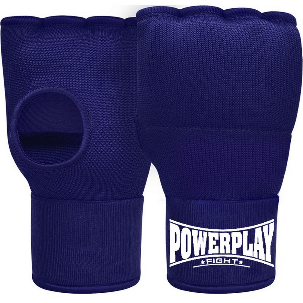 Бинти-рукавиці з гелевими подушечками 3096 PowerPlay PP_3096_Navy_S, розмір S